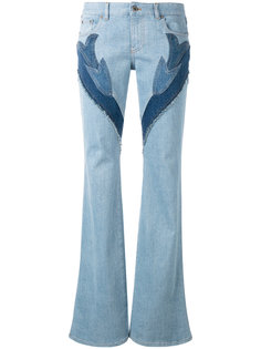 джинсы клеш  Roberto Cavalli