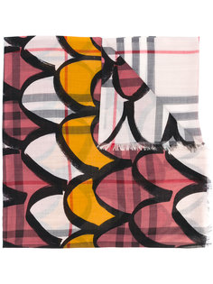 decorative check scarf Burberry