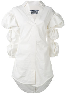 платье с буффами на рукавах Jacquemus