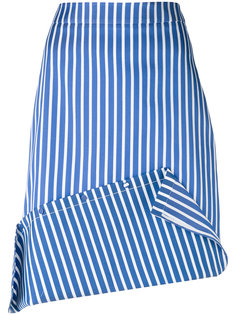 striped asymmetric skirt Ports 1961