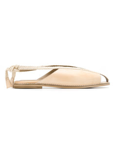 leather sandals Manolita