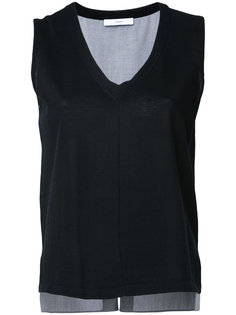 v-neck knit tank Astraet