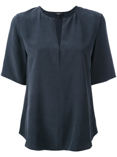 open neck T-shirt Theory