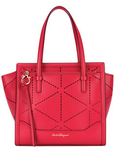 сумка-тоут с перфорацией Salvatore Ferragamo