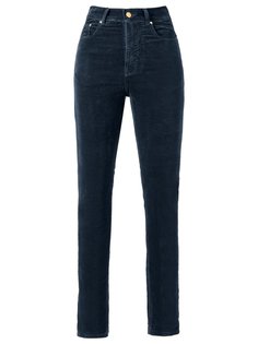 high waist velvet skinny trousers Amapô