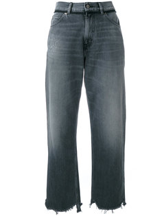 укороченные джинсы с эффектом потертости Golden Goose Deluxe Brand