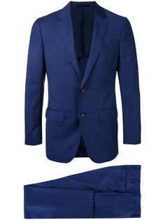 однобортный костюм в полоску Estnation