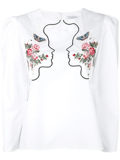 блузка с вышивкой Vipera  Vivetta