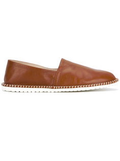 leather espadrilles Casadei