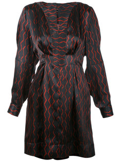 короткое платье в полоску Isabel Marant