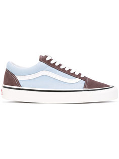 кеды со шнуровкой и панельным дизайном Vans
