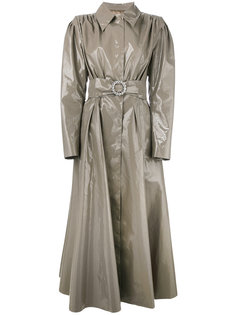 long vinyl trench coat Alessandra Rich
