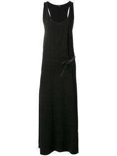 strap detail maxi dress Theory