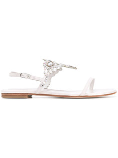 декорированные сандалии  Adorno  Stuart Weitzman