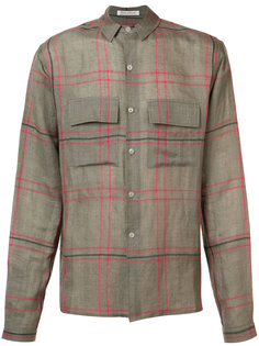 checked shirt Denis Colomb