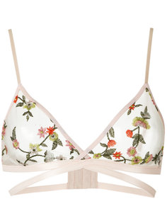 floral embroidered bra Janiero