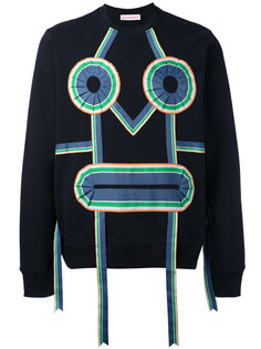 ribbon face sweatshirt  Walter Van Beirendonck