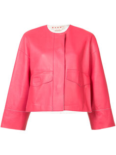 collarless cropped jacket Marni