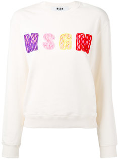 толстовка с логотипом  MSGM