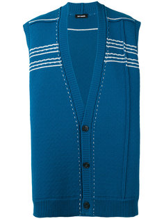 oversized knitted cardigan Raf Simons