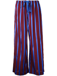 striped wide leg trousers  Astraet
