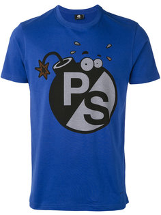 футболка с принтом бомбы Ps By Paul Smith