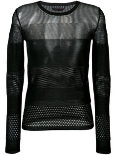 sheer panel top  Rochas