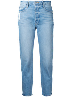 straight cropped jeans Frame Denim
