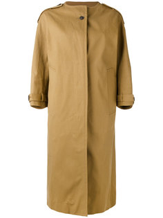 пальто без воротника Jil Sander