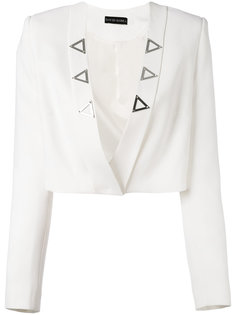 cropped open jacket David Koma
