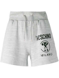 branded drawstring shorts Moschino Vintage