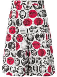 face print shorts Comme Des Garçons Homme Plus