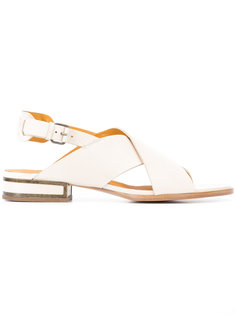 cross strap sandals Veronique Branquinho