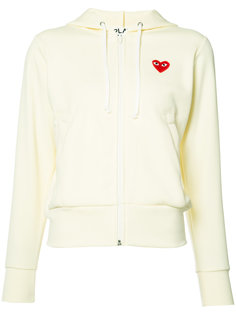 heart logo hoodie Comme Des Garçons Play