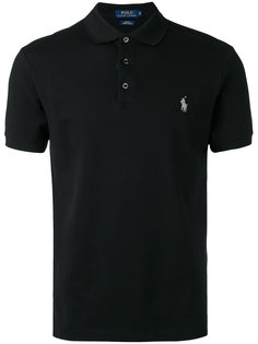 футболка-поло с вышитым логотипом Polo Ralph Lauren