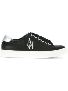 logo trainers Armani Jeans