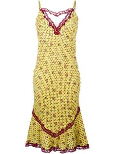 платье на бретельках John Galliano Vintage