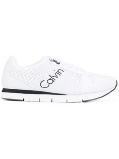 logo mesh trainers Calvin Klein