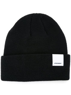 folded knitted beanie Attachment