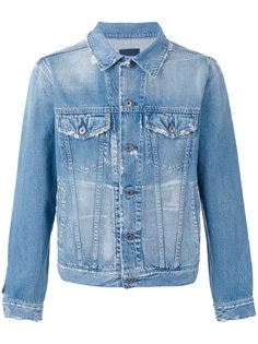 distressed denim jacket Simon Miller