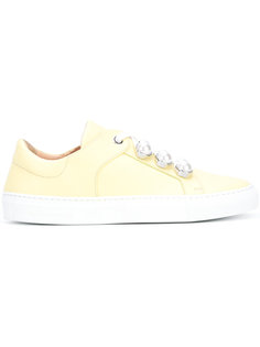 decorative lace trainers Carven