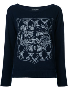 long sleeve sweater Chanel Vintage
