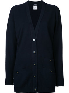long sleeve cardigan Chanel Vintage