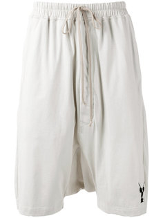 спортивные шорты с логотипом Rick Owens DRKSHDW