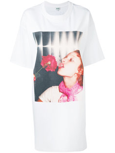photo print T-shirt dress Kenzo