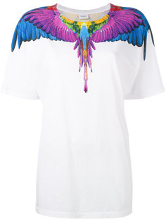 multicoloured wing print T-shirt Marcelo Burlon County Of Milan
