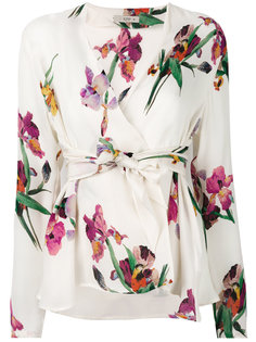 v-neck wrap blouse Etro