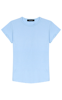 Женская голубая футболка La Reine Blanche