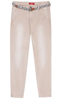 бежевые брюки с поясом S.Oliver Casual Women