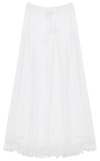 Белая юбка макси La Reine Blanche